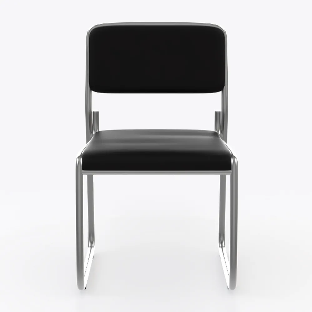 Zesthouse Industrial Metal Dining Chairs Set of 2