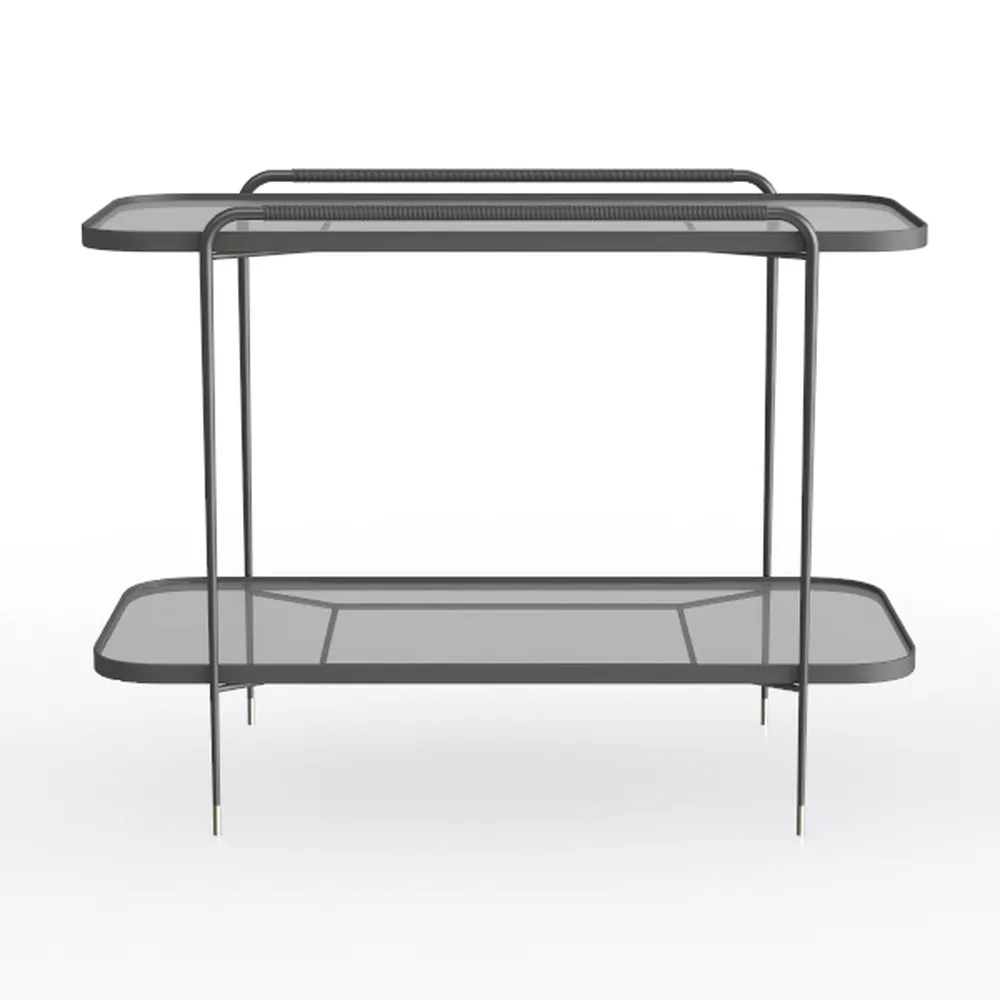 Folding Camping Table, 2 Adjustable Height 34.2”