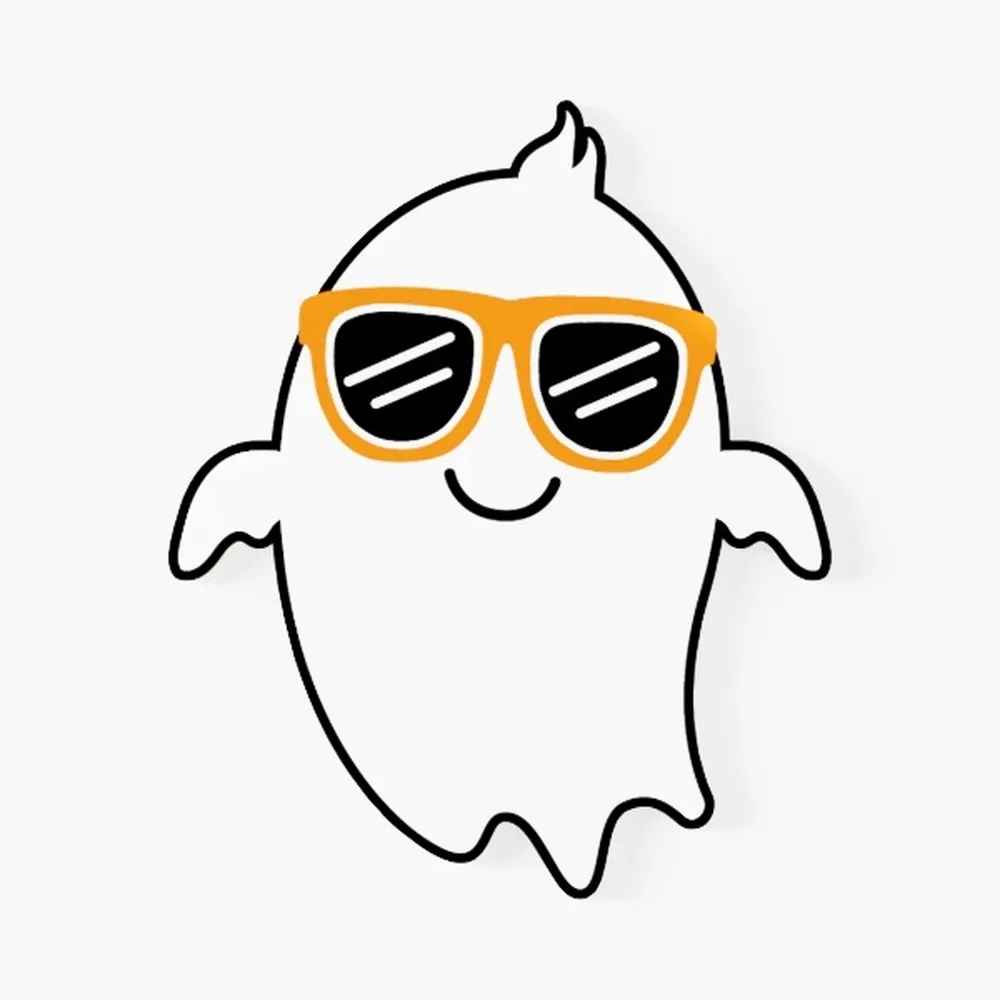 Halloween Ghost Decals Stickers