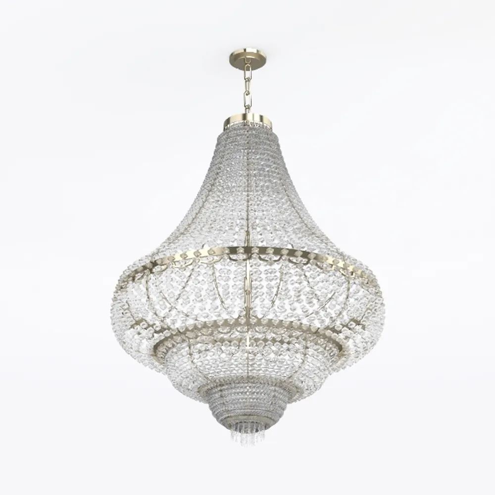 K9 Crystal Chandelier Ceiling Light Compatible