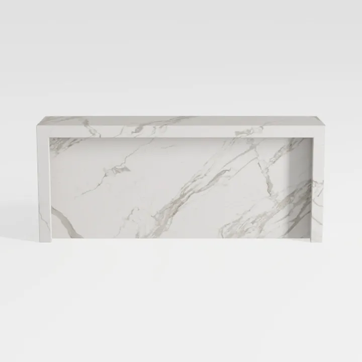 TAPIVA Desk Computer Desks Office Desk Marble Tabl