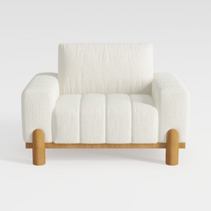 Modern Barrel Accent Chairs, Living Room Side