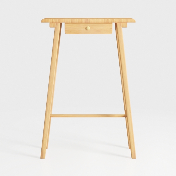 Modern Study Desk - Mid-Century Crisscross Desk - 