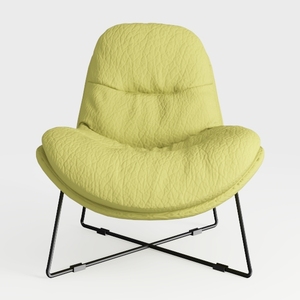 Hexagon Foldable Living Room Chair, Saucer Chair f