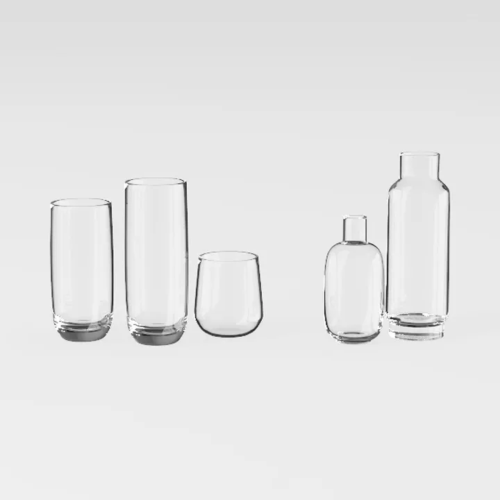 6.5cm Clear Glass Cylinder Vases Floating Candles Holders Clear Cylinder Flower Vases Clear Glass Vases Table Centerpieces Vases
