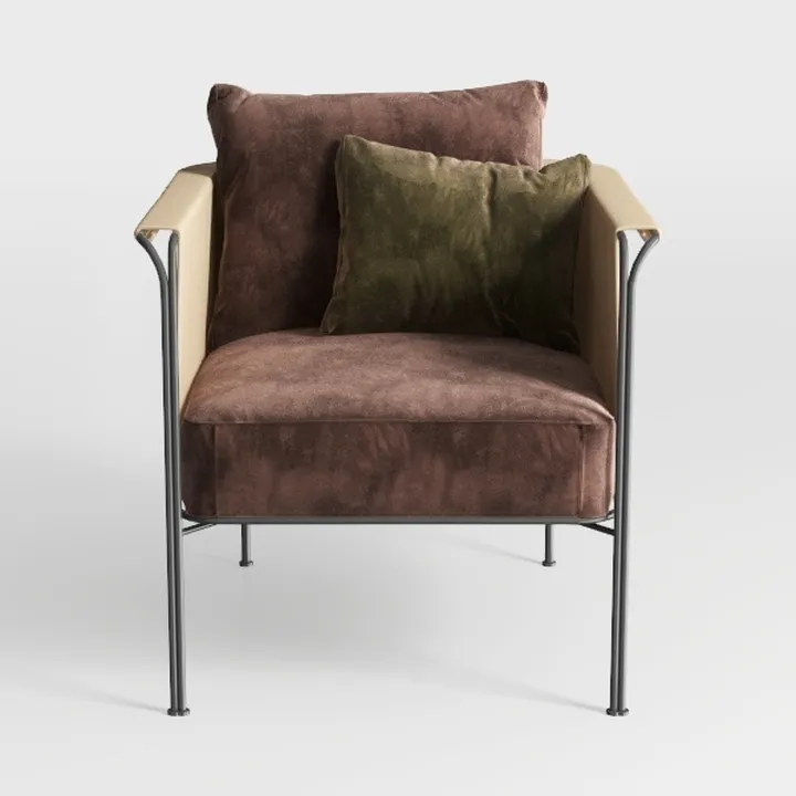 Living Room Chairs, Modern Accent Lounge Chair wit