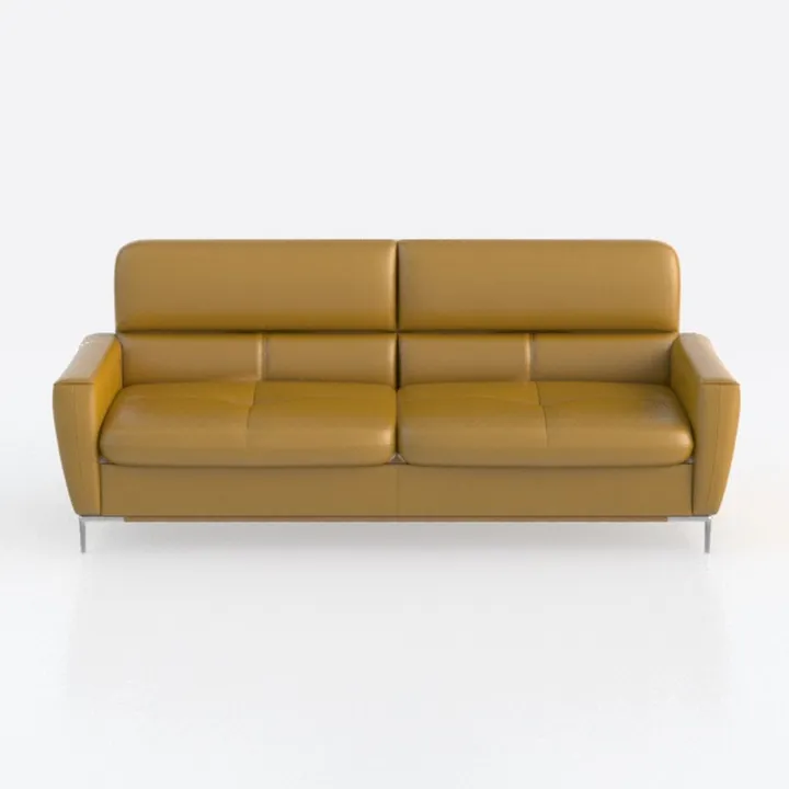 COLAMY 95" Oversized PU Leather Couch, Comfy loves