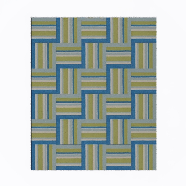 Seeing Stripes Light Blue carpet