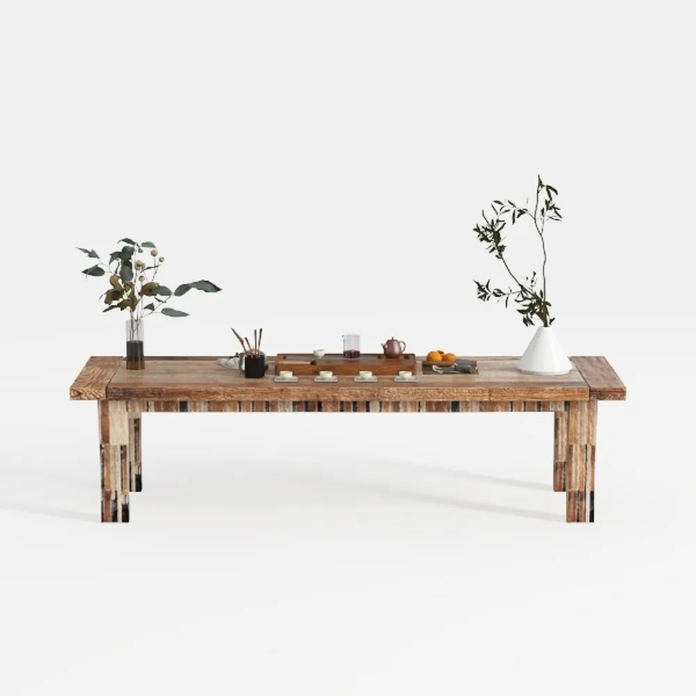 Acacia Wood Folding Side Table, Folding Patio End