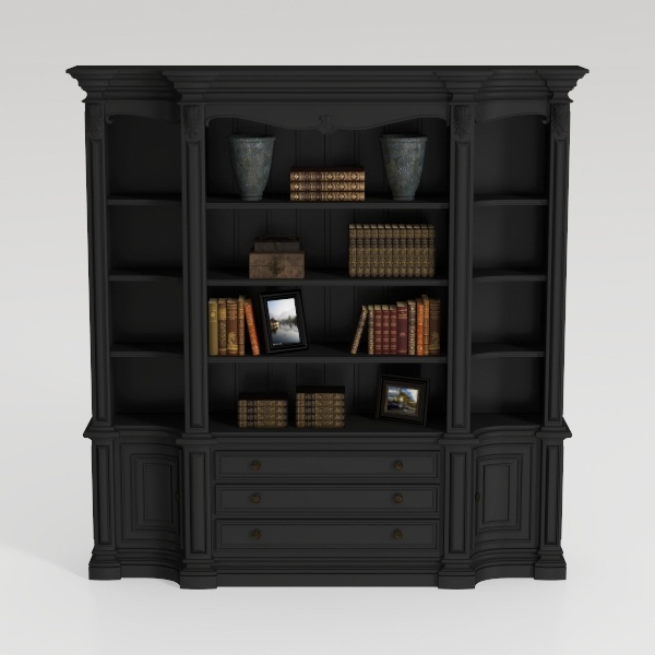 bookcase-Baroque Splendor