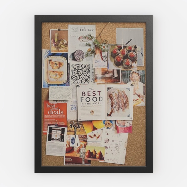 FRAMED CORKBOARD
