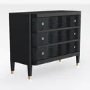 Casaottima Dresser for Bedroom with Charging Right 45 Degree View