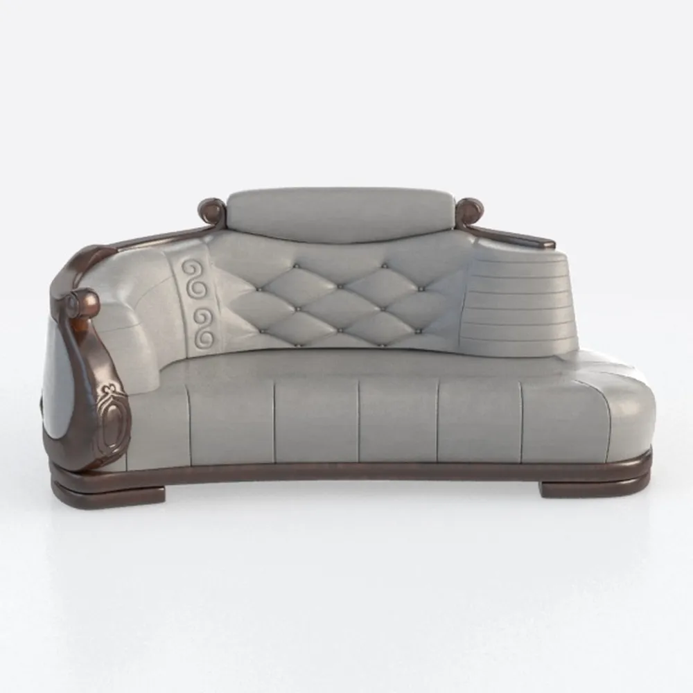 Cavadore Mistrel corner - Molle d'onda, 273 x 77 x 173 cm, colore: Talpa