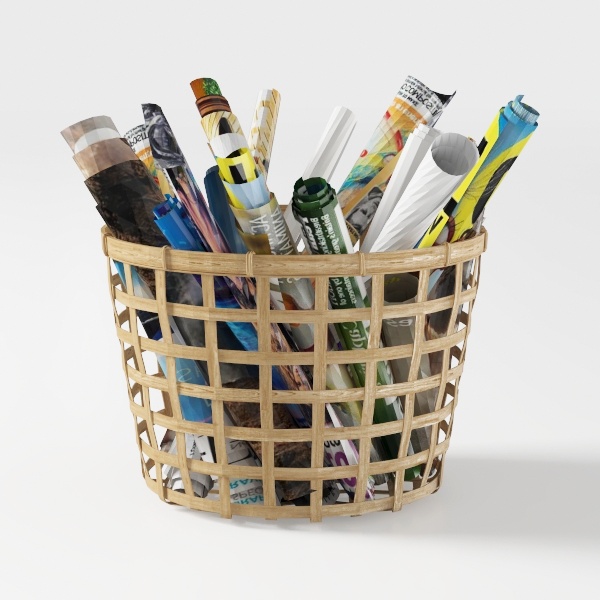 rattan basket-Brooklyn Loft