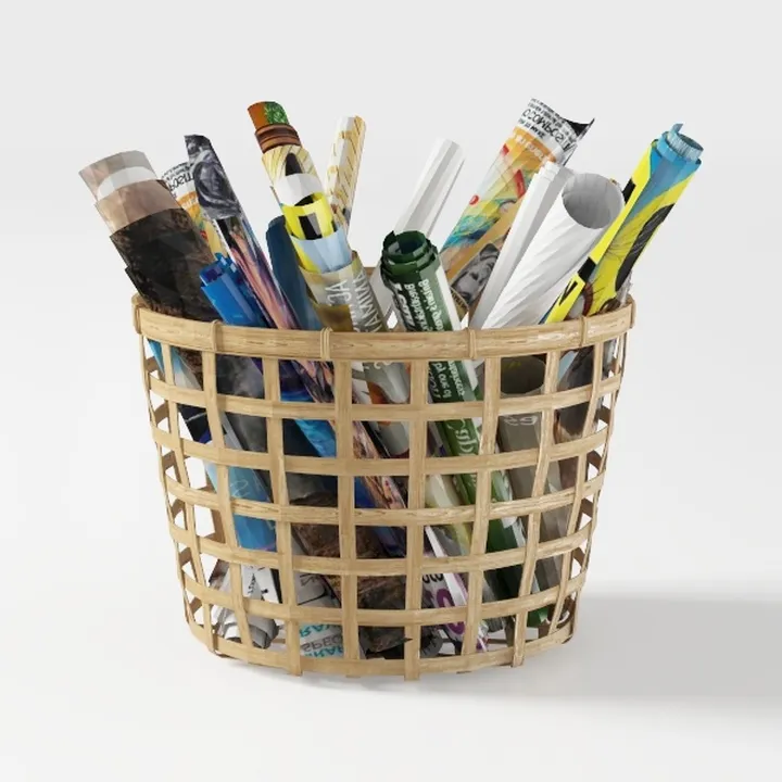 rattan basket-Brooklyn Loft