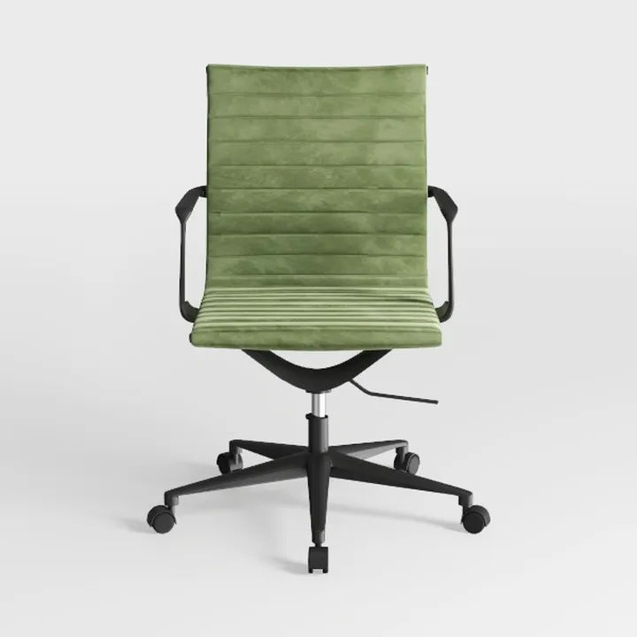Cross Legged Office Chair with Wheels and