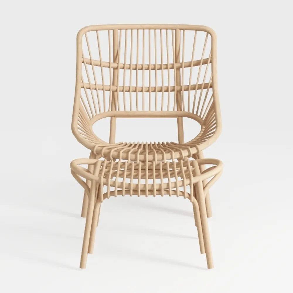 YITAHOME 4 Pieces Rattan Wicker Dinning Chairs