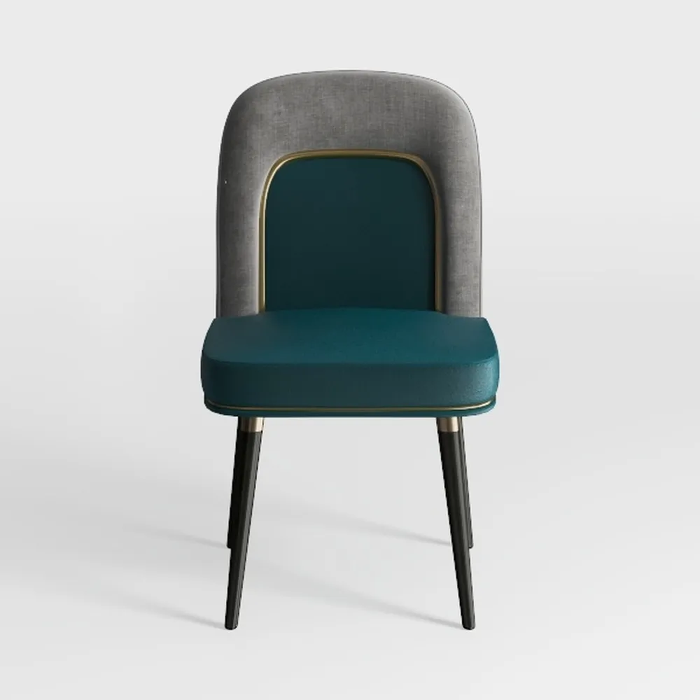 Modern Dining Chairs Set of 2, Artificial