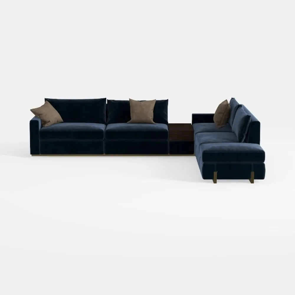 Sunset Trading Pixie 6 Piece Sofa Sectional
