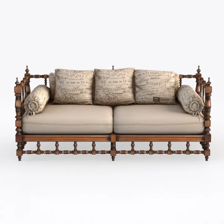 ACME Chelmsford Sofa w/5 Pillows - 56050 - Beige F