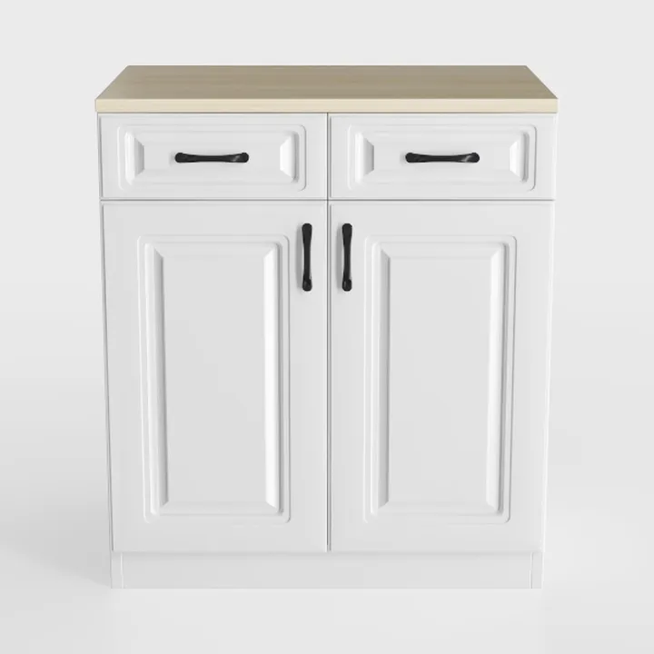 Gizoon Farmhouse Buffet Coffee Bar Cabinet, Barn