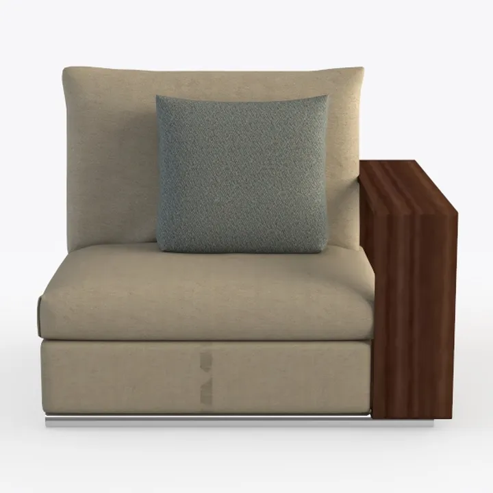 Acanva Convertible Modular Sectional Sofa, Mid-Cen