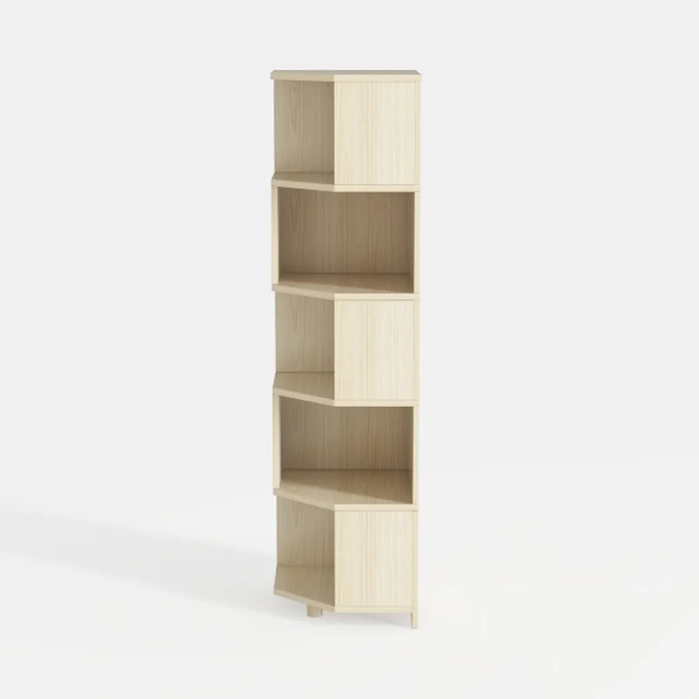 Maupvit 68&quot; Tall Corner Storage Cabinet with 4