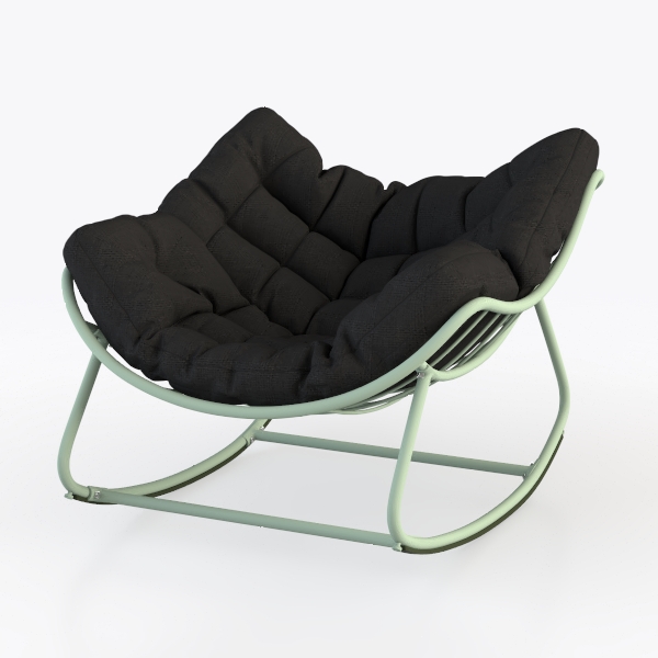 Outdoor & Indoor Oversized Rocking Chairs Set of 2