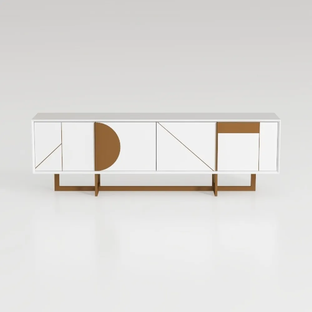 IKIFLY Accent Storage Cabinet, Modern Buffet