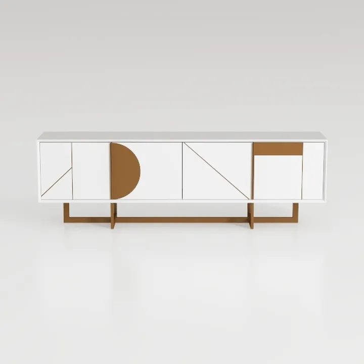 IKIFLY Accent Storage Cabinet, Modern Buffet