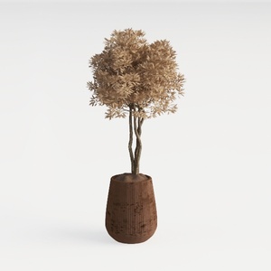 LUKA Ceramic Rustic Farmhouse Vase, 9.2 inch