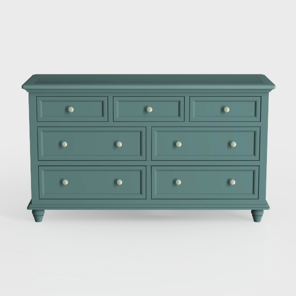 RoyalCraft 3 Drawer Nightstand Set of 2, Large