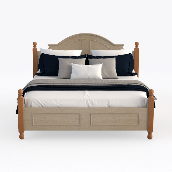 New Classic Furniture Anastasia Solid Wood King Be