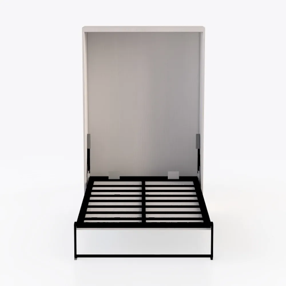 SOFTSEA Twin Murphy Bed Wardrobe Can be Folded int