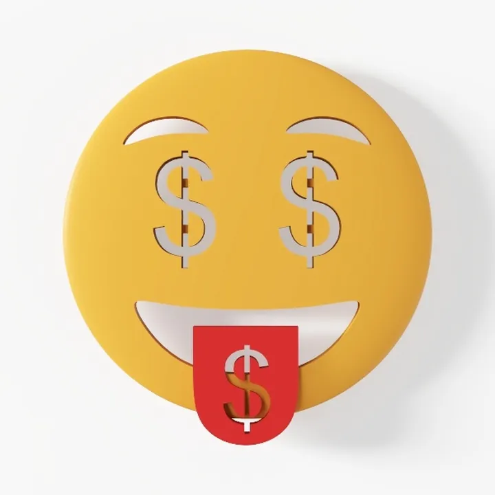 MONEY-MOUTH FACE-Emoji