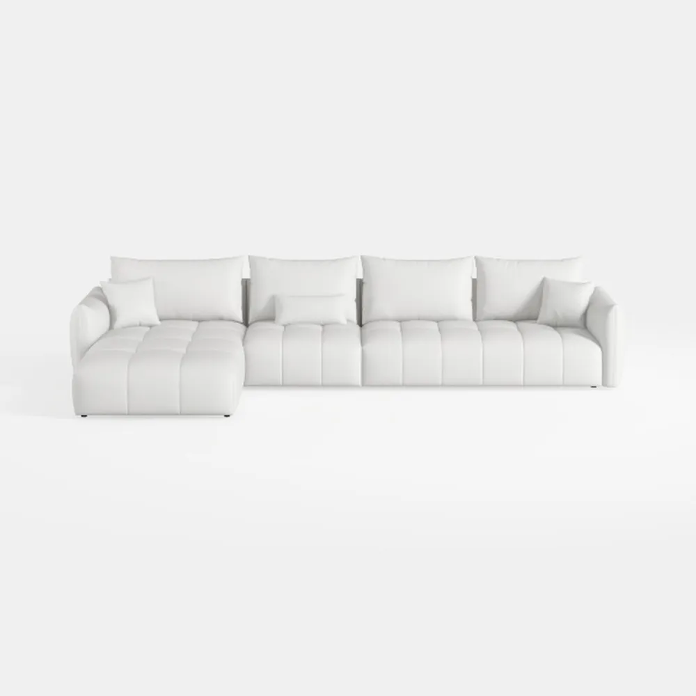 Power Recliner Sectional Sofa Couches with LED