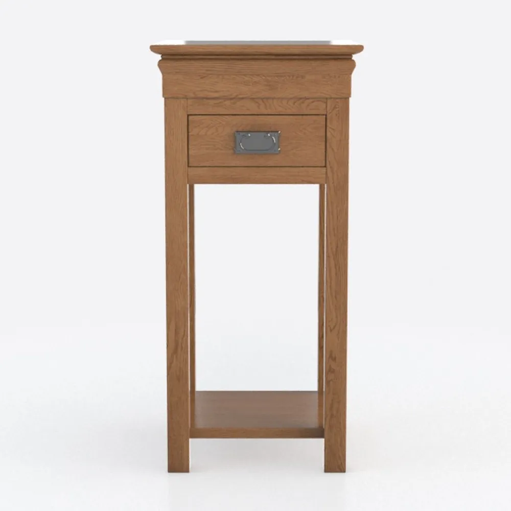 Leick Home Haven Ridge End Table, Solid Wood