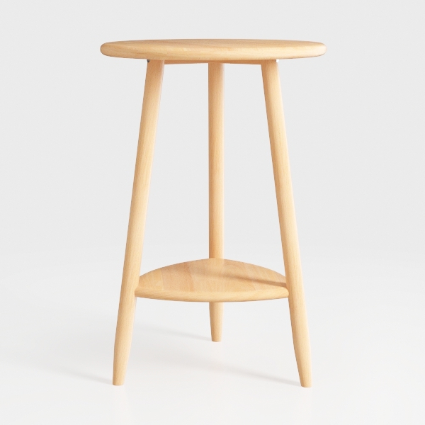 Nathan James Sonia Boho Round Accent End Table, 