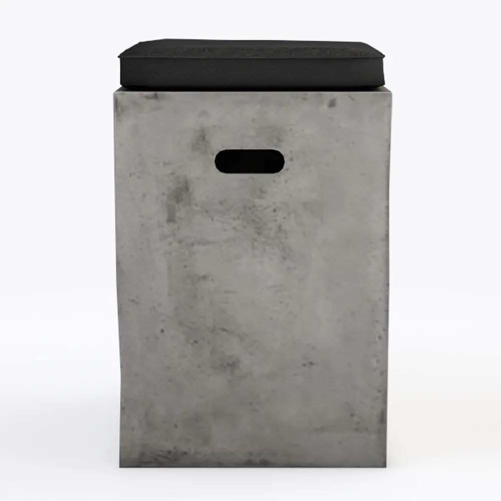 Black and Gray MGO Outdoor Tank Holder