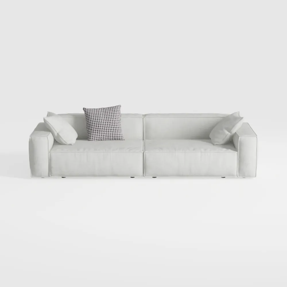 Modway Commix Modular, Sofa Sectional, Beige Fabri
