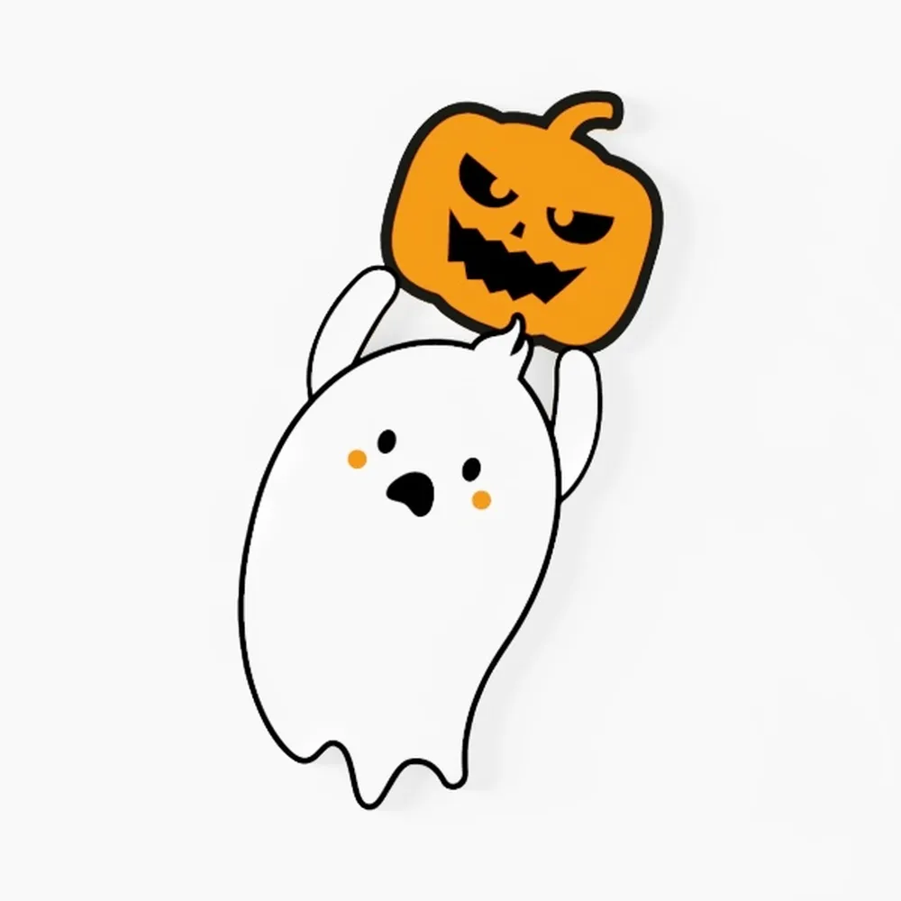 Halloween Ghost Decals Stickers