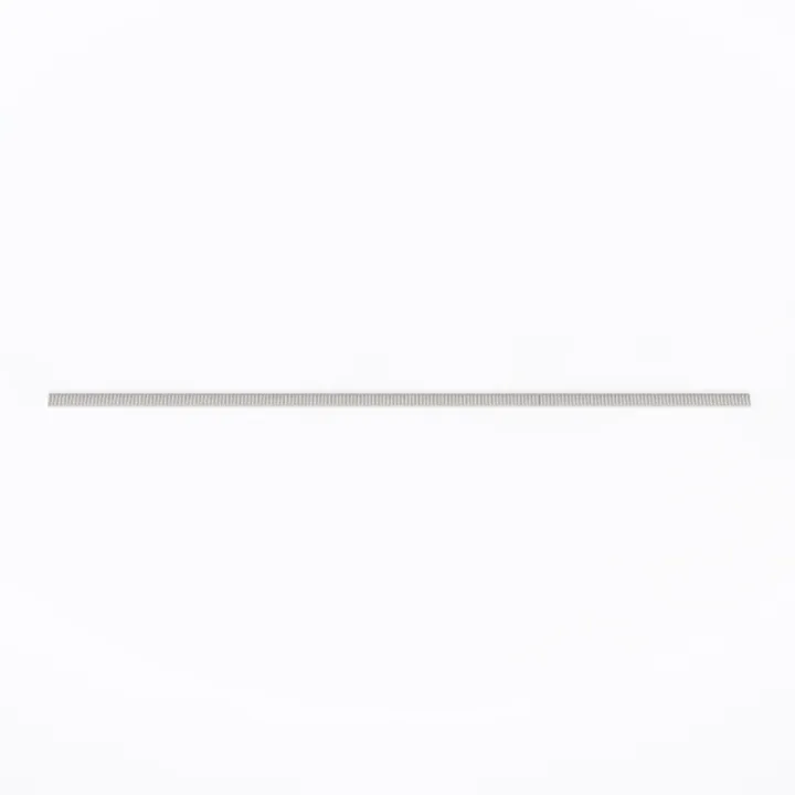 Minimalist Metal Linear Decorative Trim Strip 3D Model