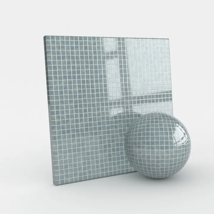 blue check-Mosaic