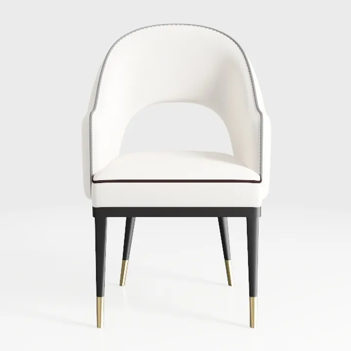 KAMPCO PU Leather Dining Chairs Set of 2, Kitchen 