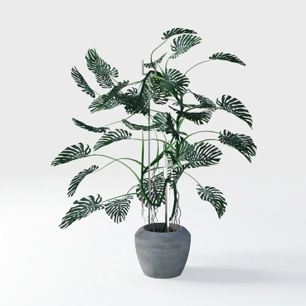 20 Bundles Artificial Plants Outdoor Fake Monkey G