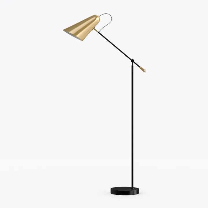 Modern Industrial Floor Lamp For Bedroom, 64'' 
