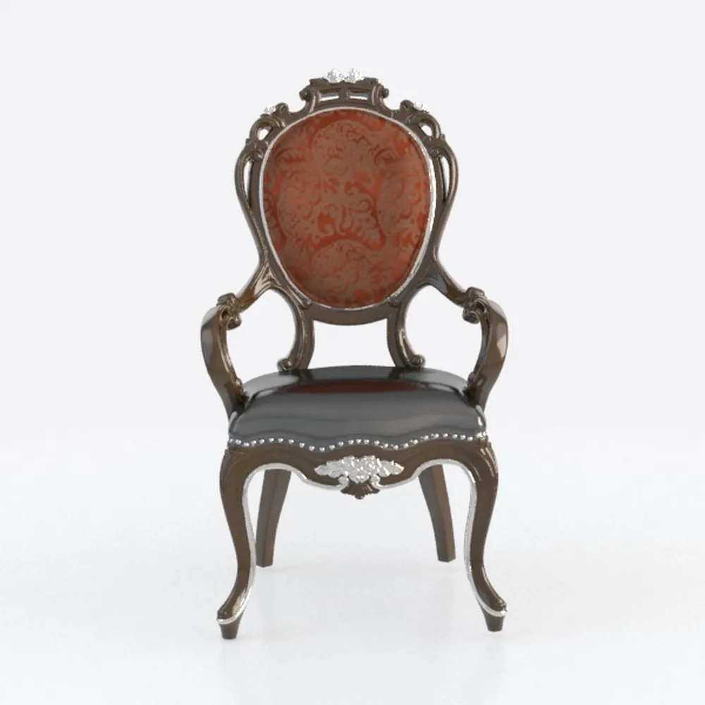 Design Toscano Toulon French Rococo Armchair