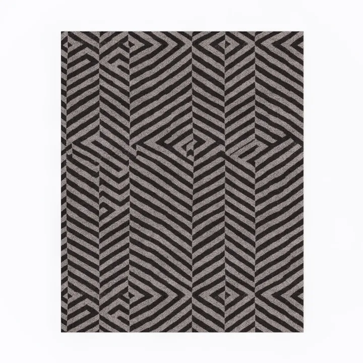 Minimalist Geometric Pattern Area Rug 3D Model