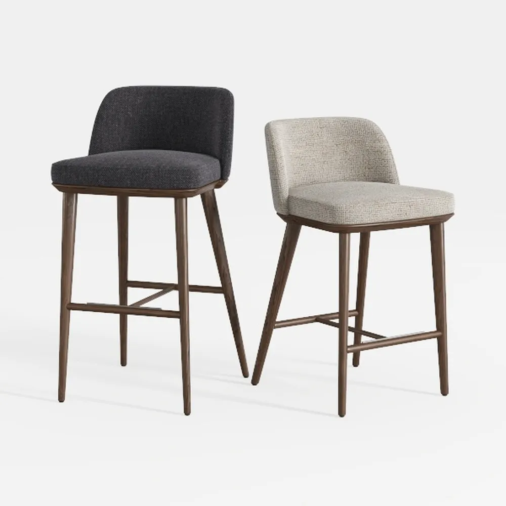 26 Inch Bar Stools Set of 2 Counter Height Swivel