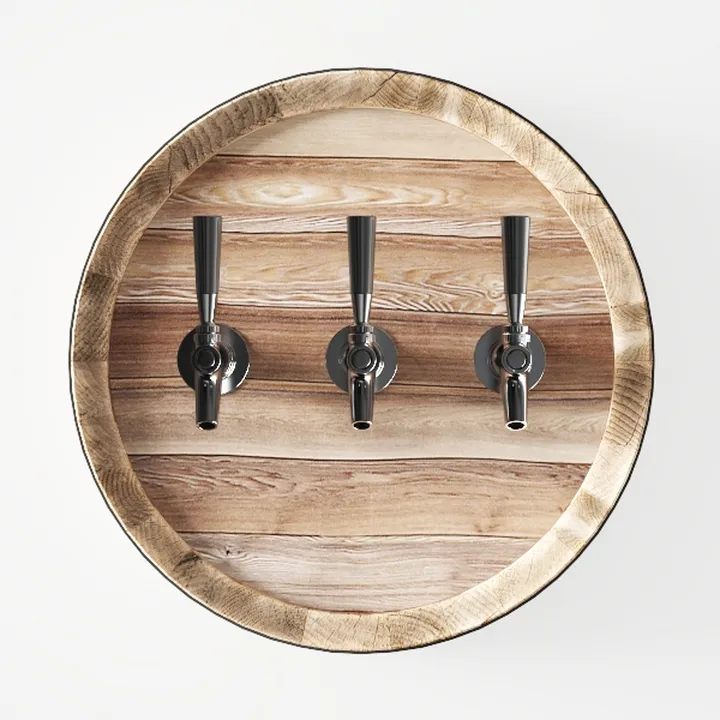 wine barrel-Rustic Timber